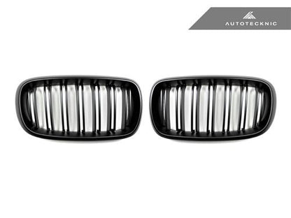 AutoTecknic f15 x5 f16 x6 double slat front grille set - iND Distribution