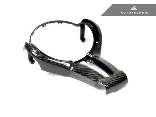 AutoTecknic f chassis carbon fiber outer steering wheel trim - iND Distribution