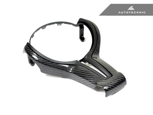 AutoTecknic f chassis carbon fiber outer steering wheel trim - iND Distribution