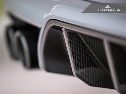 AutoTecknic f90 m5 dry carbon competition rear diffuser - iND Distribution