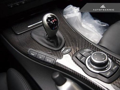 AutoTecknic e9x m3 replacement carbon fiber center console - iND Distribution