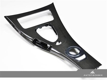 AutoTecknic e9x m3 replacement carbon fiber center console - iND Distribution
