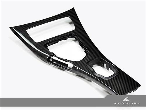 AutoTecknic e9x m3 replacement carbon fiber center console - iND Distribution