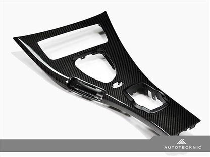 AutoTecknic e9x m3 replacement carbon fiber center console - iND Distribution
