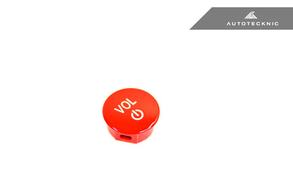 AutoTecknic F9X / Gシャーシ レッド オーディオボリュームボタン