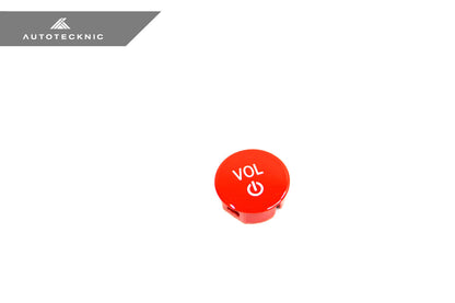 AutoTecknic F9X / Gシャーシ レッド オーディオボリュームボタン