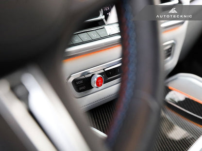 AutoTecknic F9X / Gシャーシ レッド オーディオボリュームボタン