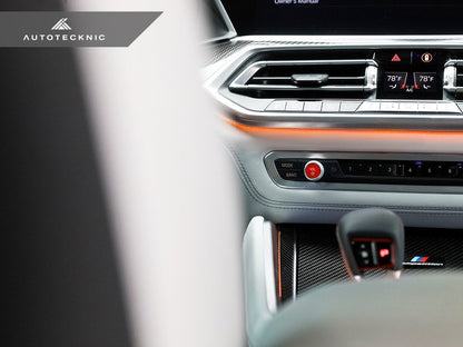 AutoTecknic F9X / Gシャーシ レッド オーディオボリュームボタン