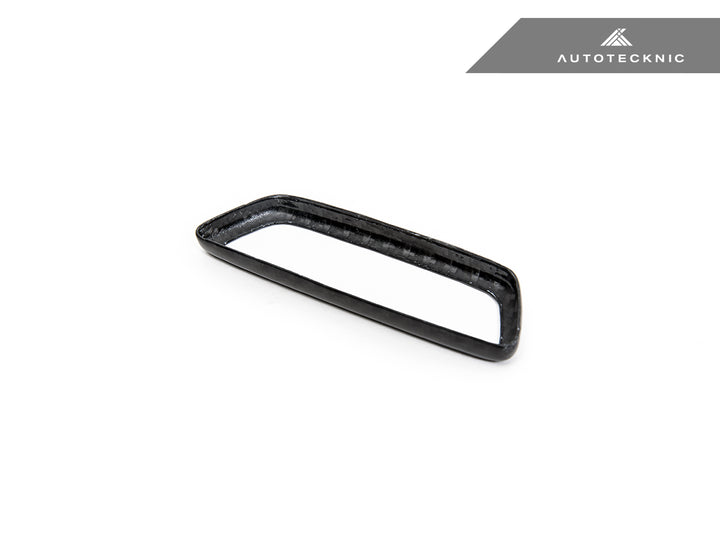 AutoTecknic BMW M フロントシート ドライカーボン イルミネーテッドエンブレムサラウンド