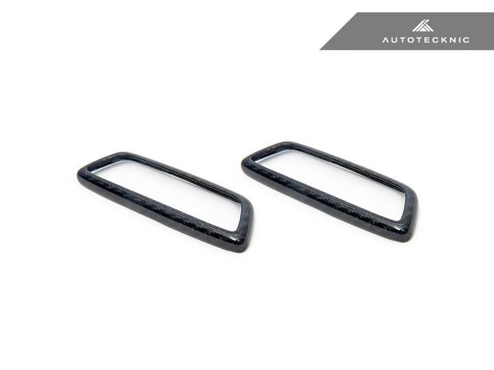 AutoTecknic BMW M フロントシート ドライカーボン イルミネーテッドエンブレムサラウンド