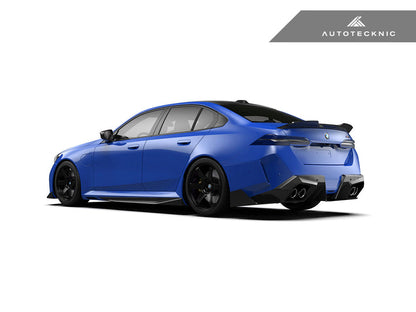 AutoTecknic G90 / G99 M5 ドライカーボン サイドスカートエクステンションセット - V2