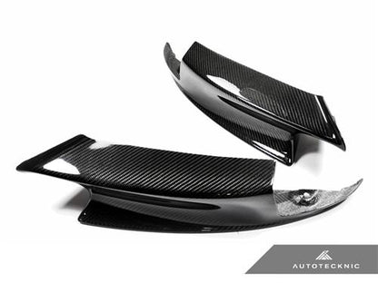 AutoTecknic E9X M3 Dry Carbon Performante Aero Splitters - iND Distribution
