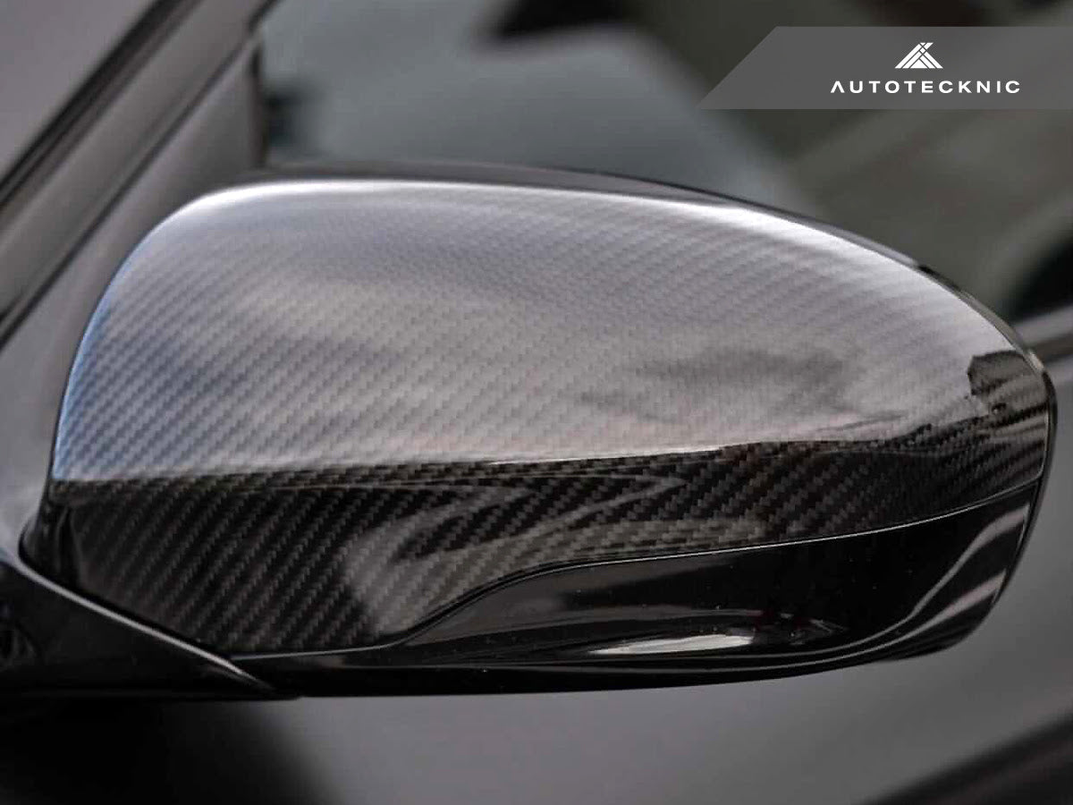 AutoTecknic F10 M5 Version II Dry Carbon Mirror Cover Set - iND Distribution