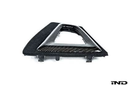 AutoTecknic F8X M2C / M3 / M4 カーボンアルカンターラシフトコンソールトリム - LHD(左ハンドル車) DCT