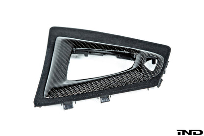 AutoTecknic F8X M2C / M3 / M4 カーボンアルカンターラシフトコンソールトリム - LHD(左ハンドル車) DCT