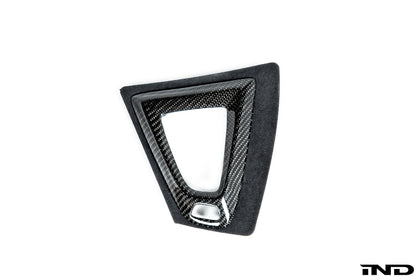 AutoTecknic F8X M2C / M3 / M4 カーボンアルカンターラシフトコンソールトリム - LHD(左ハンドル車) DCT