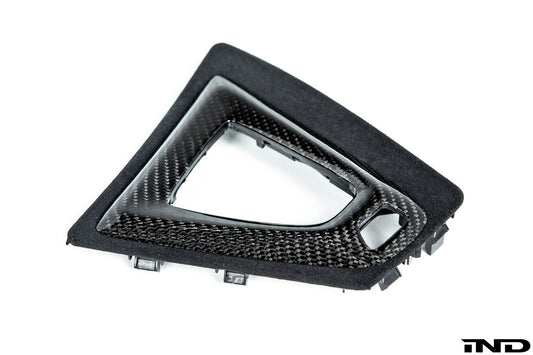 AutoTecknic F8X M2C / M3 / M4 カーボンアルカンターラシフトコンソールトリム - LHD(左ハンドル車) DCT