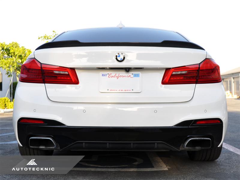 AutoTecknic F90 M5 G30 5-Series Carbon Competition Trunk Spoiler - iND Distribution