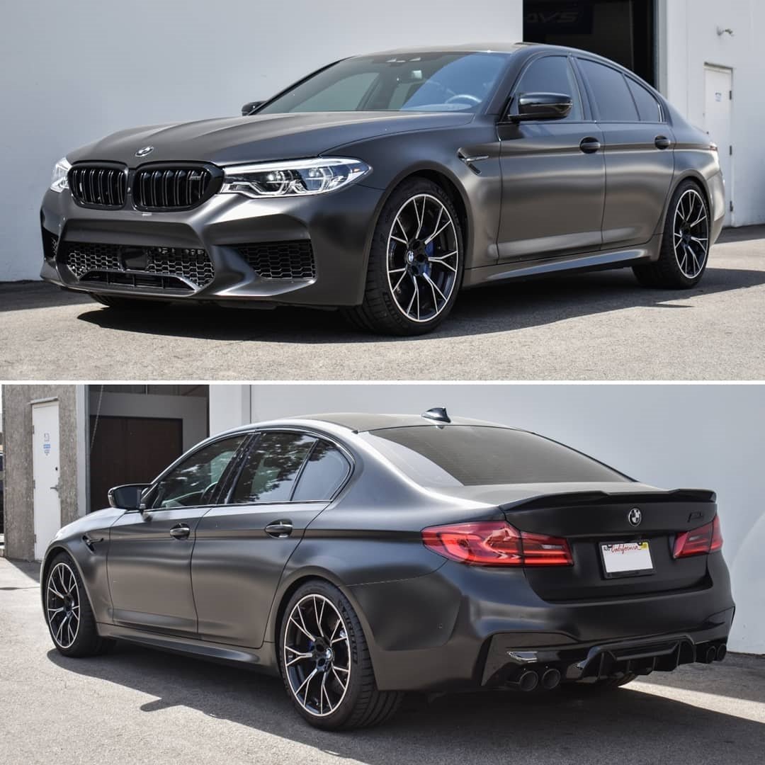 AutoTecknic F90 M5 / G30 5 Series Dry Competition Plus Carbon Trunk Spoiler - iND Distribution