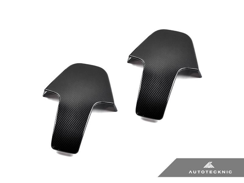 AutoTecknic F9X X3M X4M Dry Carbon Seat Back Cover - iND Distribution