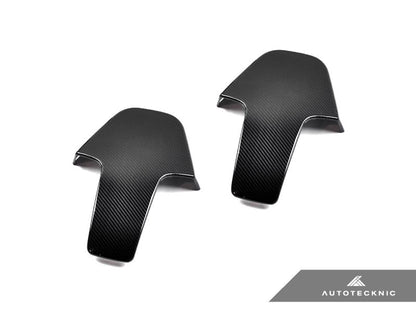 AutoTecknic F9X X3M X4M Dry Carbon Seat Back Cover - iND Distribution