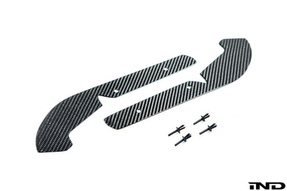 AutoTecknic f87 m2 f87 m2c f22 2 series carbon fiber splash guards - iND Distribution