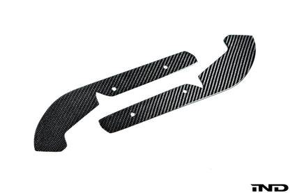 AutoTecknic f87 m2 f87 m2c f22 2 series carbon fiber splash guards - iND Distribution