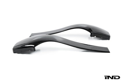 AutoTecknic f87 m2 competition dry carbon seat back cover set - iND Distribution