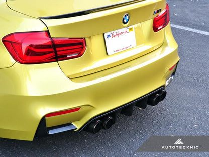 AutoTecknic f8x m3 m4 dry carbon competition rear diffuser - iND Distribution