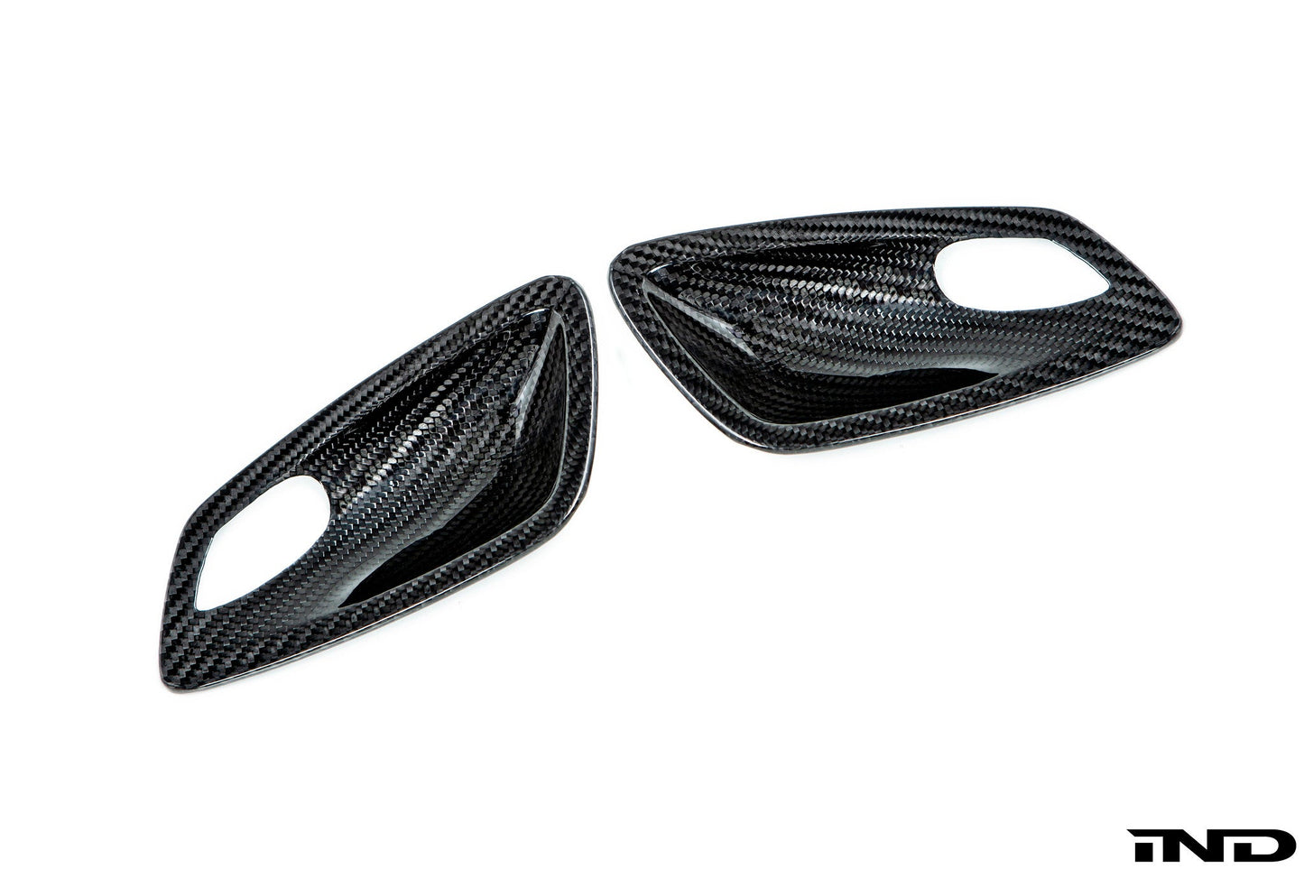 Autotecknic E92 / E93 M3 ドライカーボン インテリアドアハンドルトリムセット