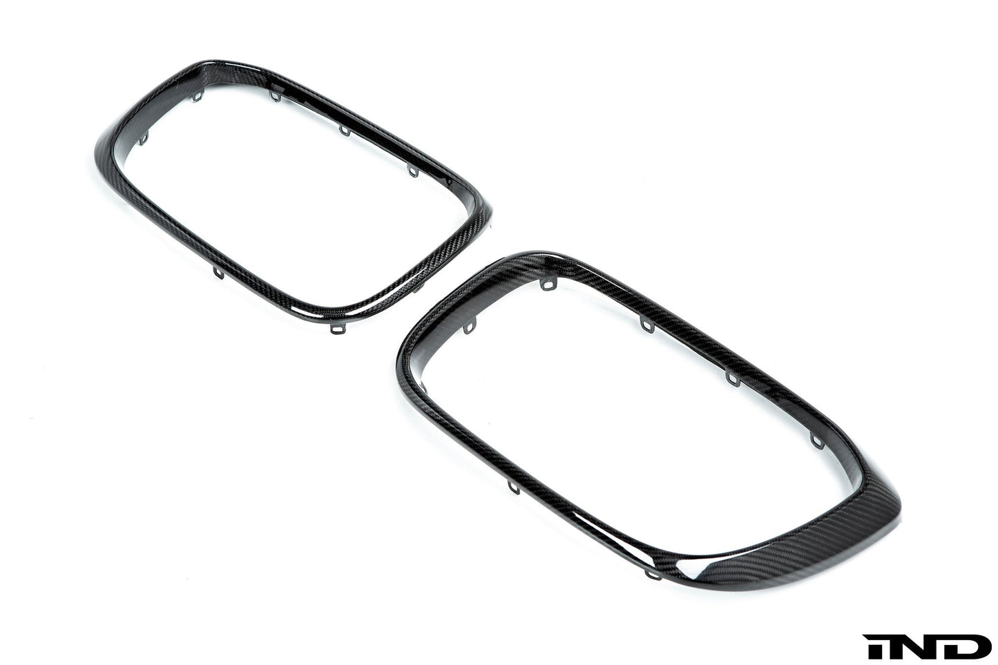 Autotecknic F9X X3M / F98 X4M プレLCI 純正交換用ドライカーボングリルサラウンド