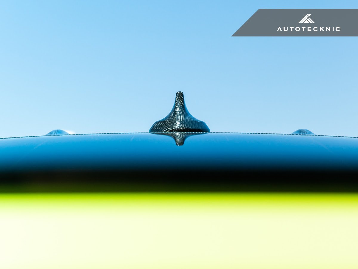 Autotecknic G82 M4 Dry Carbon Roof Antenna Cover - IND Distribution