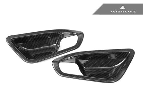 AutoTecknic f87 m2 dry carbon interior door handle trim set - iND Distribution