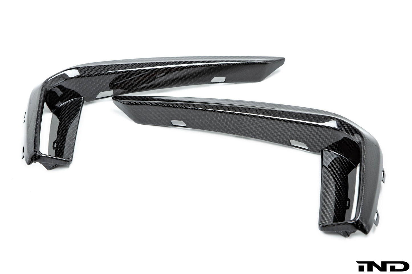 AutoTecknic g30 5 series m sport dry carbon front bumper trim - iND Distribution