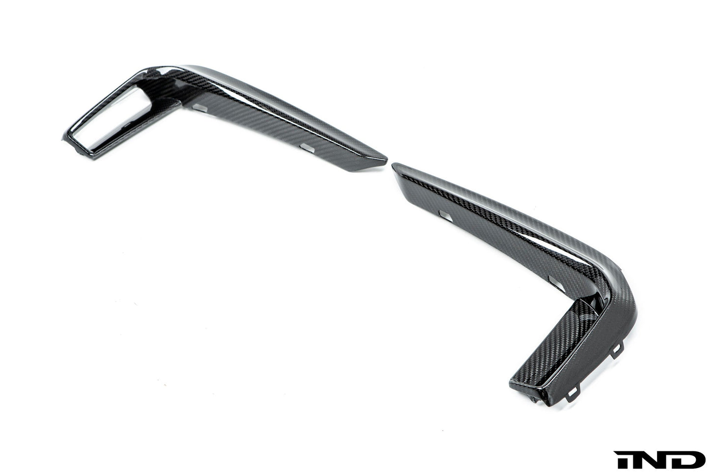 AutoTecknic g30 5 series m sport dry carbon front bumper trim - iND Distribution