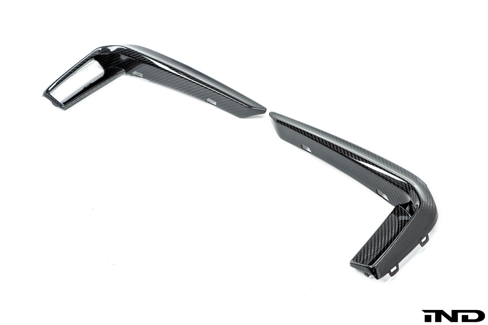 AutoTecknic g30 5 series m sport dry carbon front bumper trim - iND Distribution