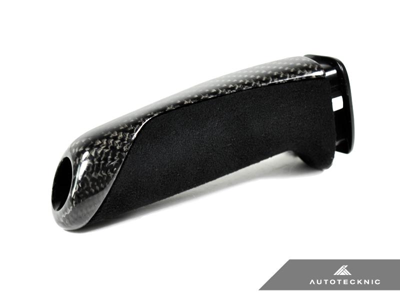 AutoTecknic f chassis carbon alcantara e brake handle - iND Distribution