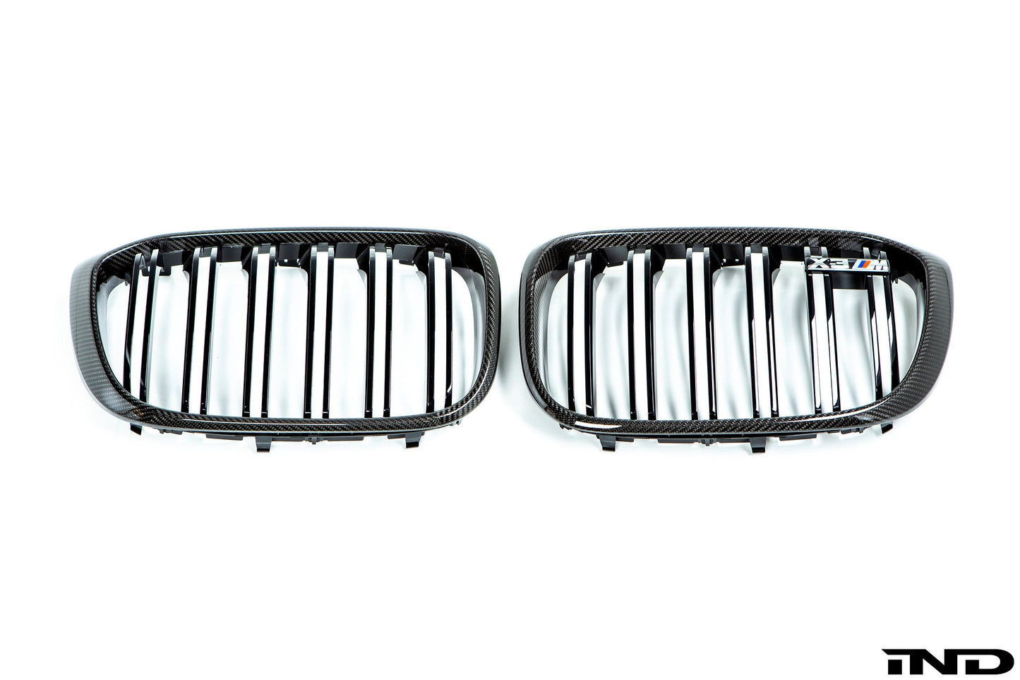 BMW m Performance f97 x3m carbon front grille set - iND Distribution