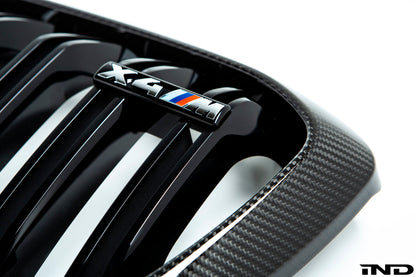 BMW m Performance f98 x4m carbon front grille set 1 - iND Distribution
