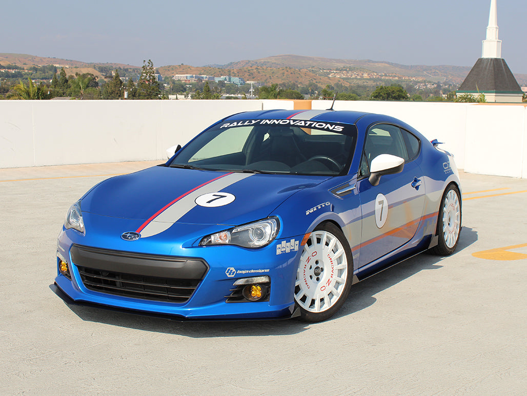 Rally Innovations 2013-2016 スバル BRZ 3ピース フロントスプリッター [SU-ZCA-FSP-01]