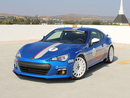 Rally Innovations 2013-2016 スバル BRZ 3ピース フロントスプリッター [SU-ZCA-FSP-01]