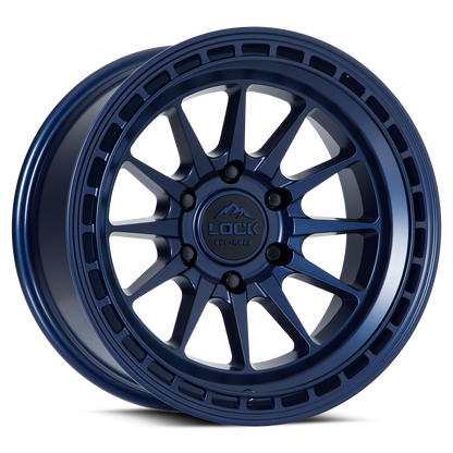 Lock Off-Road Wheels BAJA - マットブルー