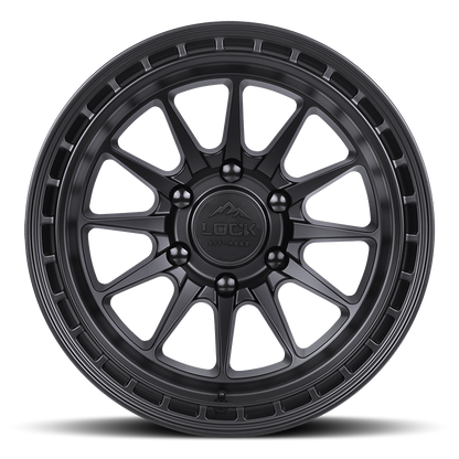 Lock Off-Road Wheels BAJA- マットブラック