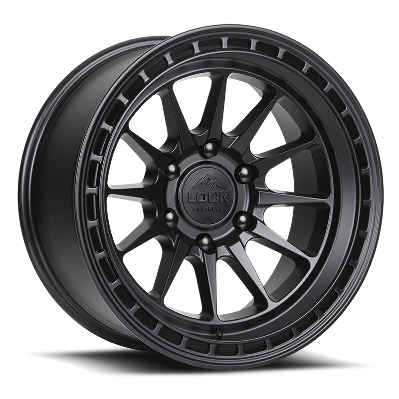 Lock Off-Road Wheels BAJA- マットブラック