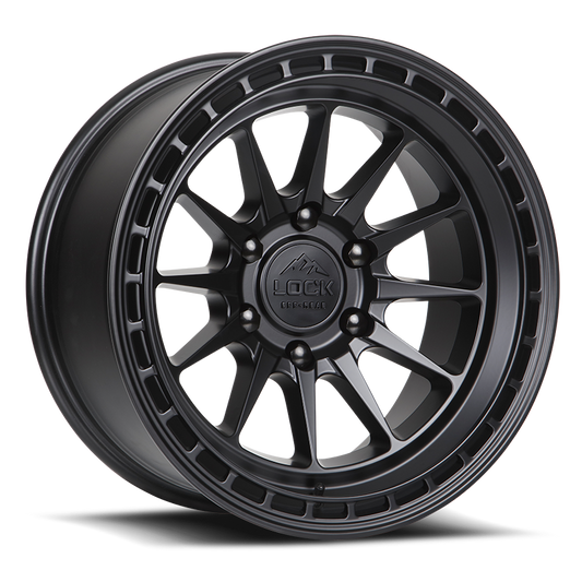 Lock Off-Road Wheels BAJA- マットブラック