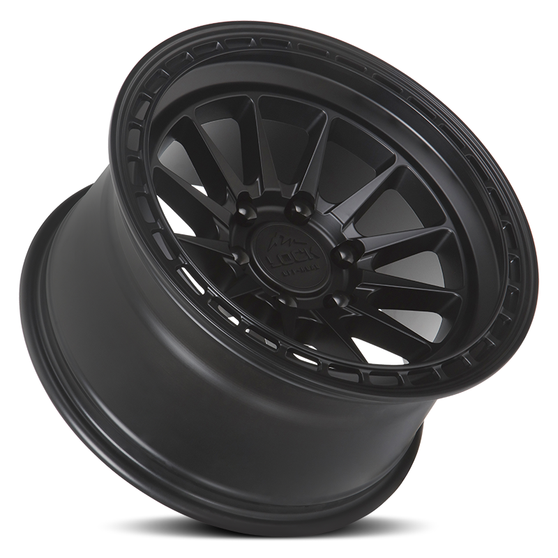 Lock Off-Road Wheels BAJA- マットブラック