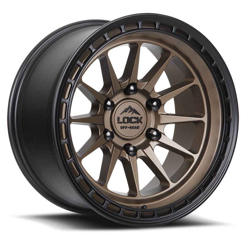 Lock Off-Road Wheels BAJA - マットデザートブロンズ