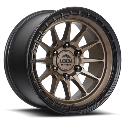 Lock Off-Road Wheels BAJA - マットデザートブロンズ