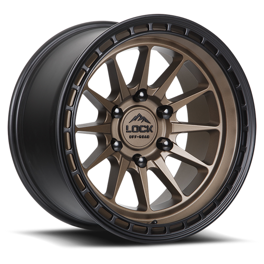 Lock Off-Road Wheels BAJA - マットデザートブロンズ
