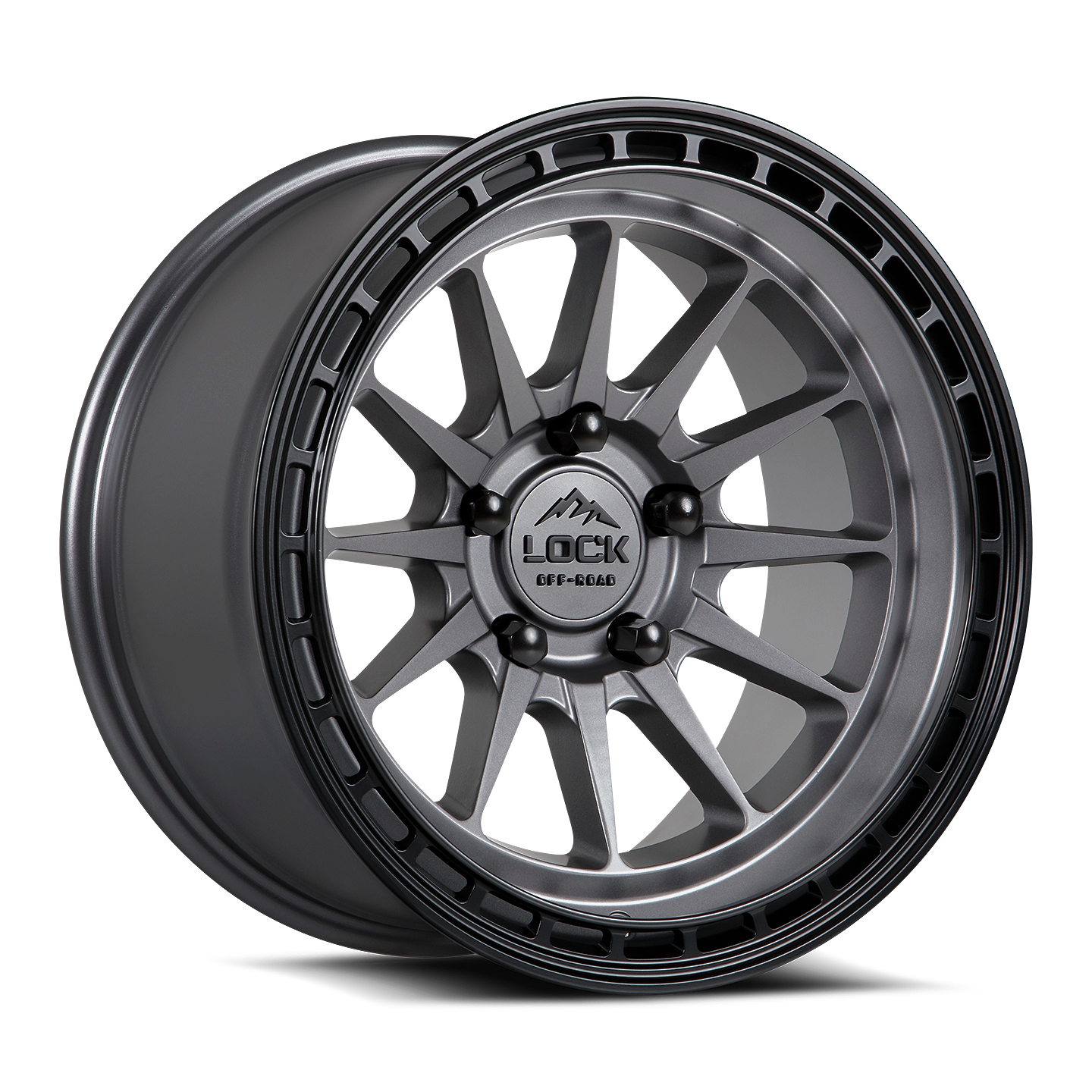Lock Off-Road Wheels BAJA - マットグレー